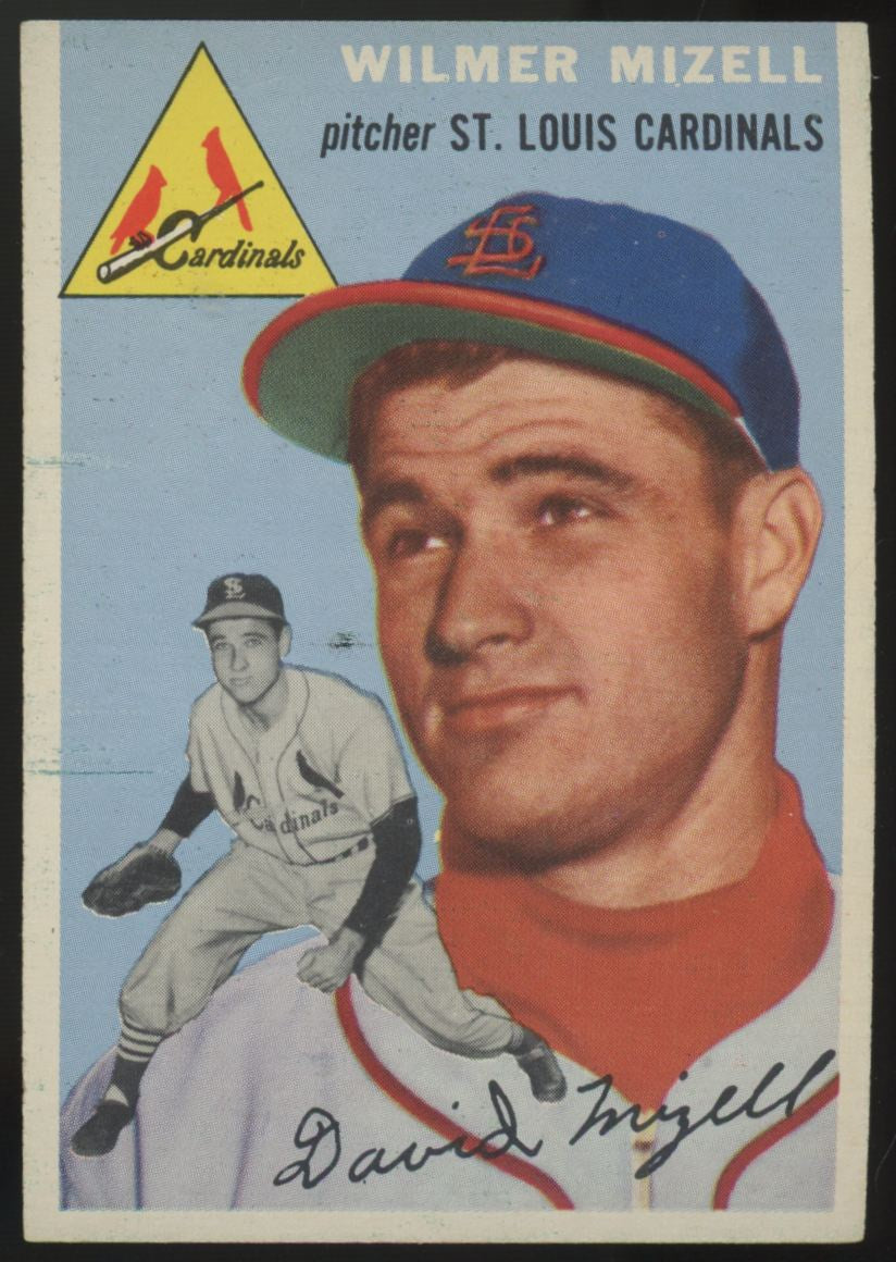 1954 Topps Wilmer Mizell #249 NM