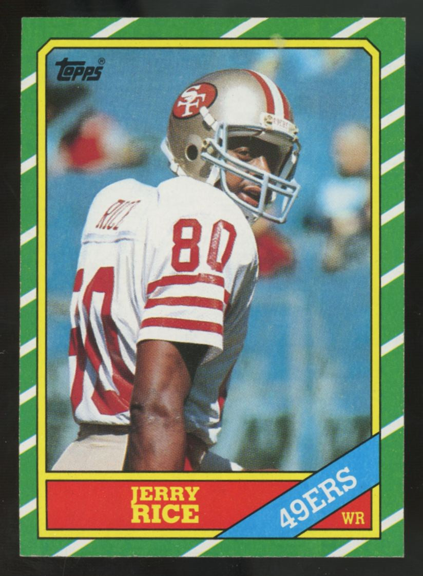 1986 Topps Jerry Rice RC NM