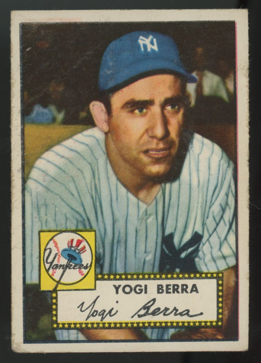 1952 Topps Yogi Berra #191 Good