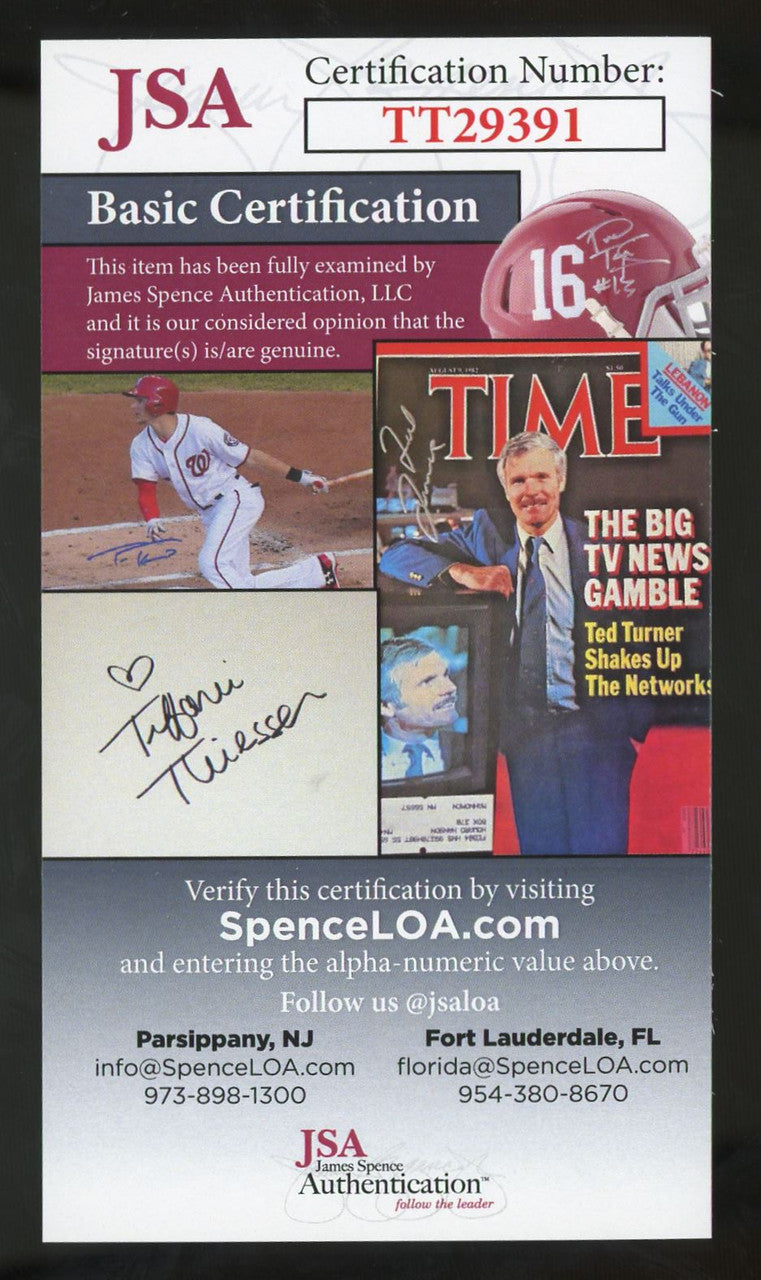 1964 Topps Giants Billy Williams #52 Signed Auto JSA