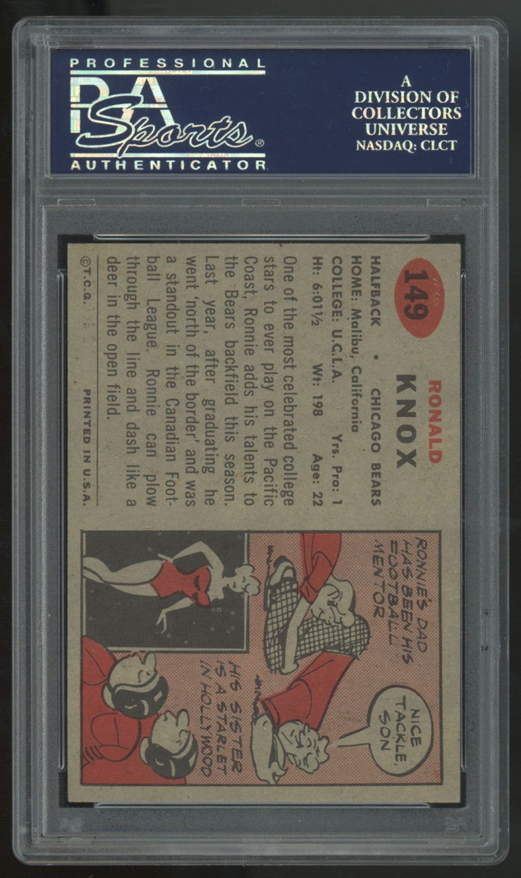 1957 Topps Ronnie Knox RC #149 PSA 6