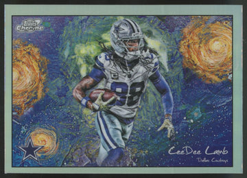2025 Topps Chrome Cosmic CeeDee Lamb Stars In The Night #STN-18