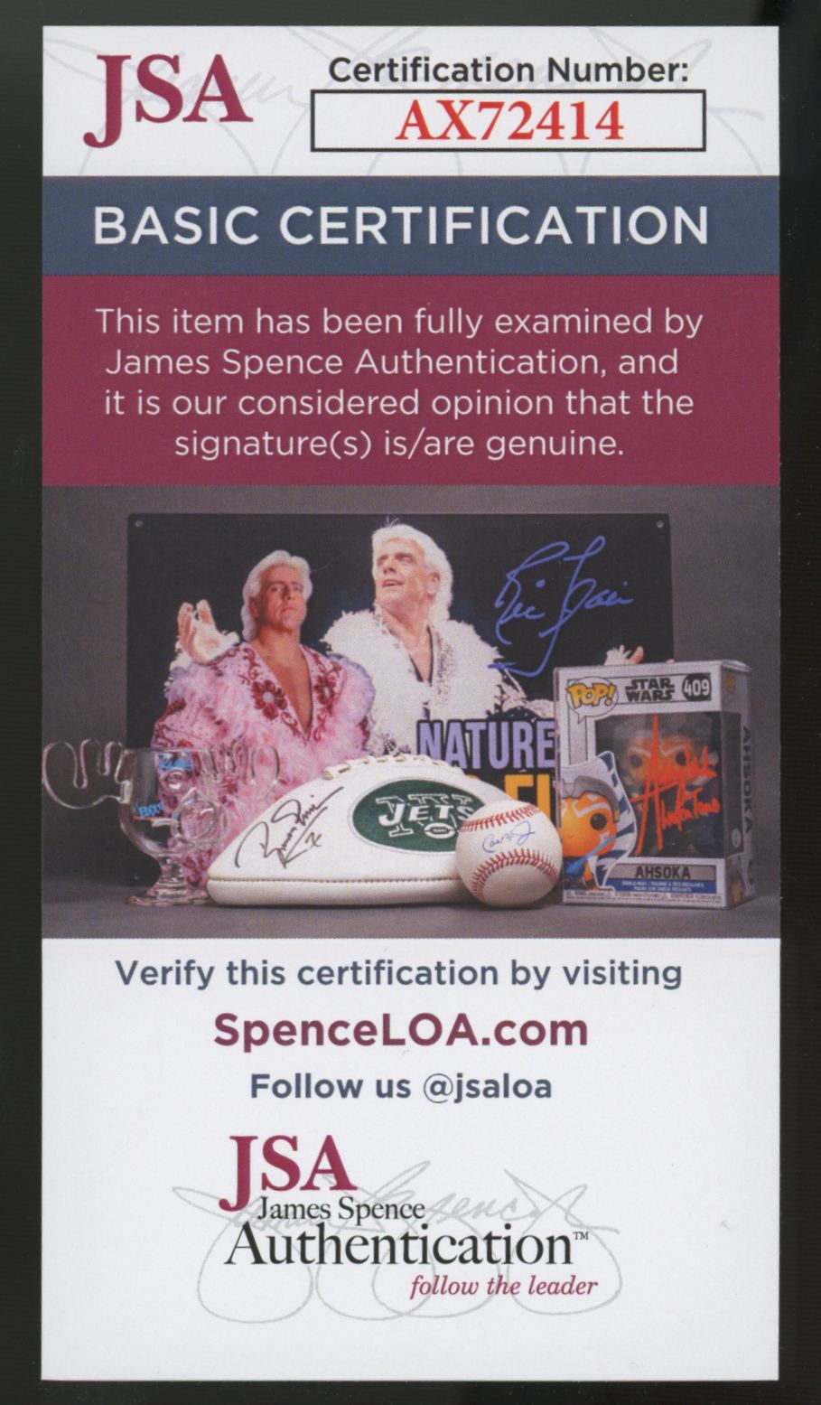 Johnny Mize Signed Autographed Index Card JSA Authentic