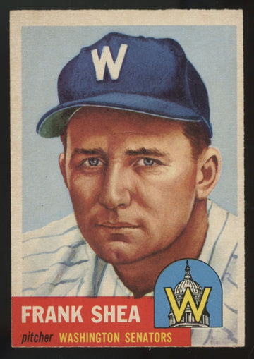 1953 Topps Frank Shea #164 VG/EX