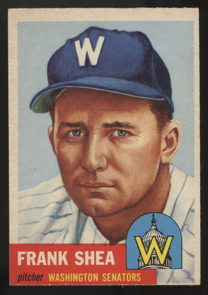 1953 Topps Frank Shea #164 VG/EX
