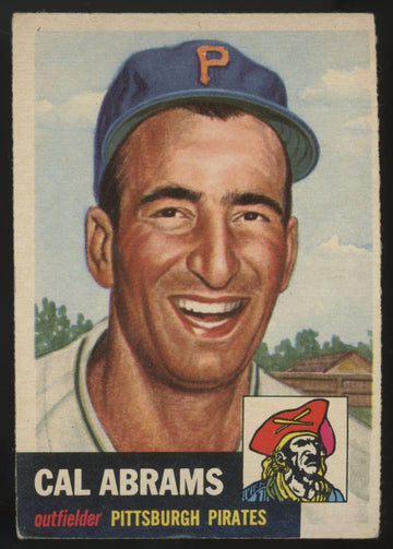 1953 Topps Cal Abrams #98 VG
