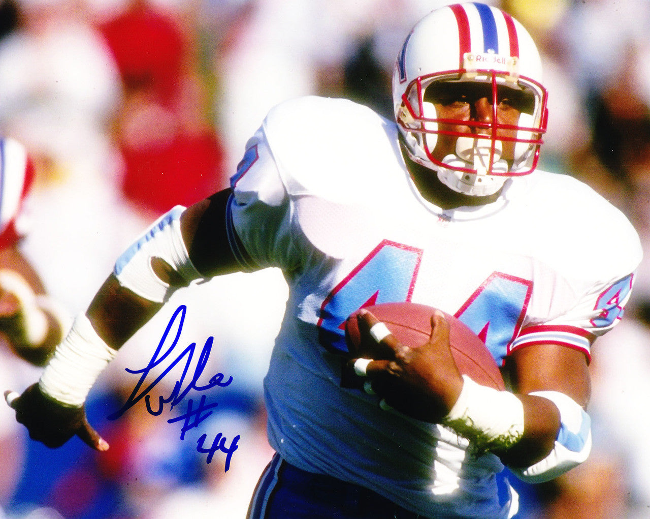 Lorenzo White Houston Oilers NFL 8x10" Autographed Photo