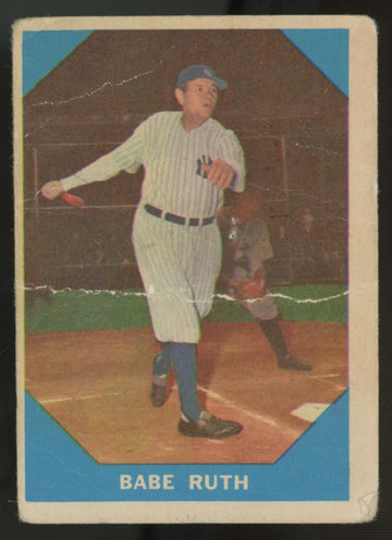 1960 Fleer Babe Ruth Baseball Greats #3 Poor