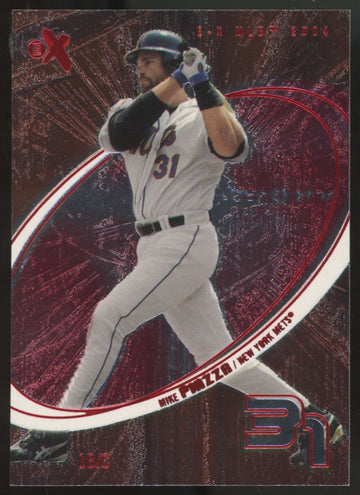 2004 Fleer E-X Mike Piazza Essential Credentials Future #23