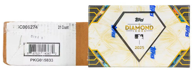 2025 Topps Diamond Icons Baseball Hobby Case (2)
