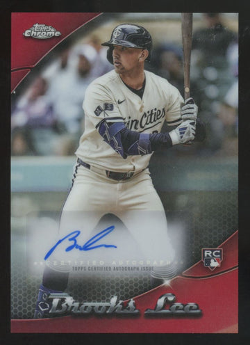 2025 Topps Chrome Update Brooks Lee RC Chromography Auto #CHRU-BL
