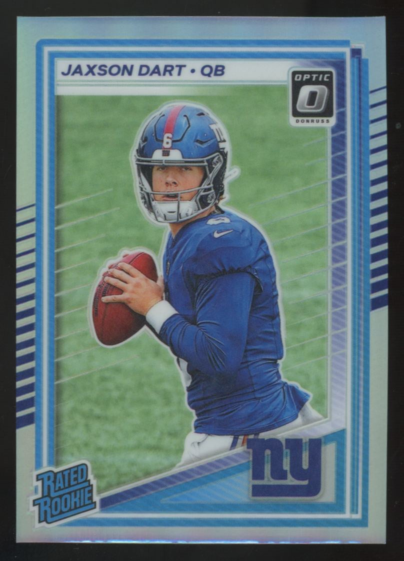 2025 Donruss Optic Jaxson Dart RC Rated Rookie Holo Prizm #273