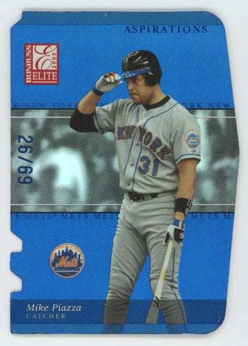 2003 Donruss Elite Mike Piazza Aspirations /69 #135