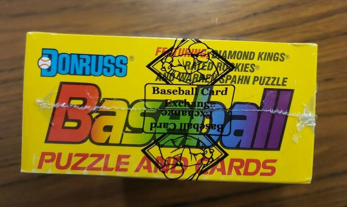 1989 Donruss Baseball BBCE Sealed Wrapped Box FASC From a Sealed Case Clean Box!