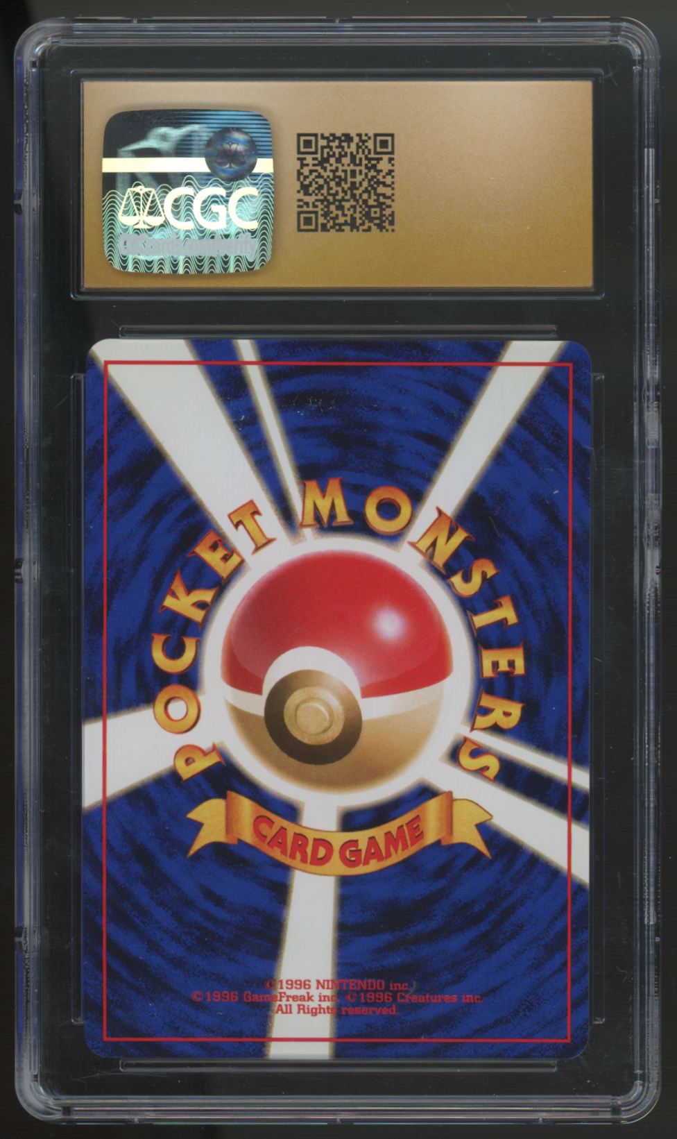 1999 Pokemon Typhlosion Neo Premium File Japanese Holo #157 CGC Pristine 10 (B)