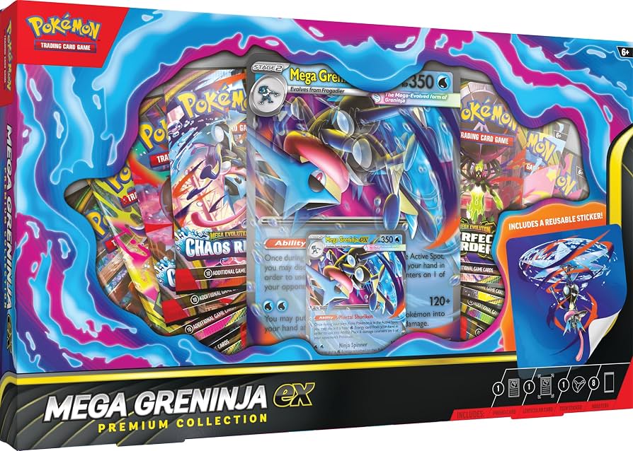 Pokemon: Mega Greninja ex Premium Collection