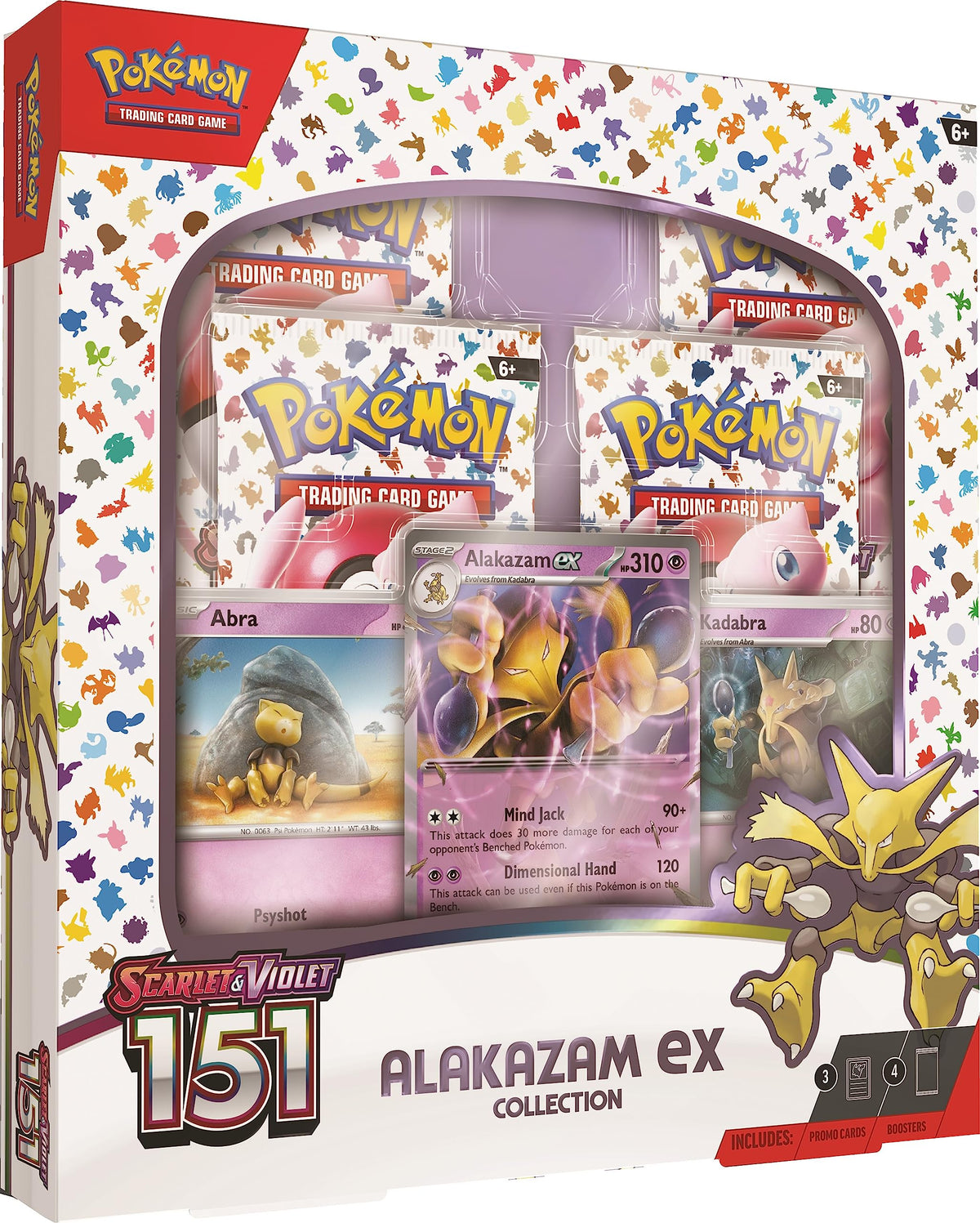 Pokemon: Scarlet & Violet 151 Alakazam ex Collection