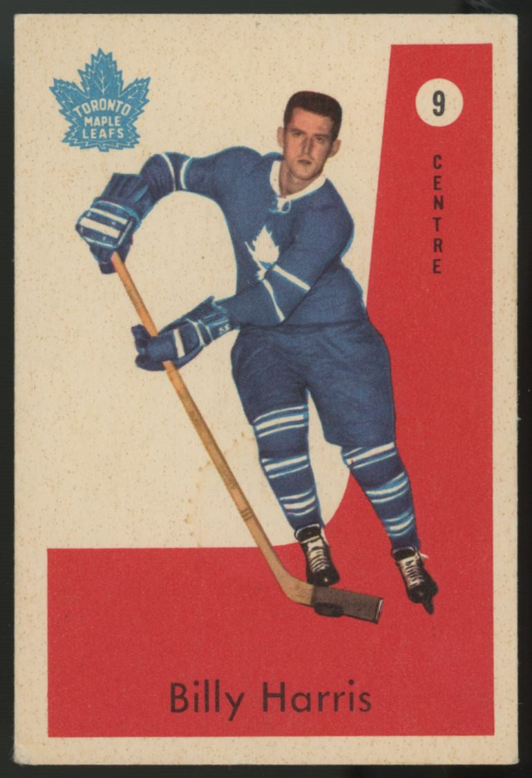 1959-60 Parkhurst Billy Harris #9 VG/EX-EX