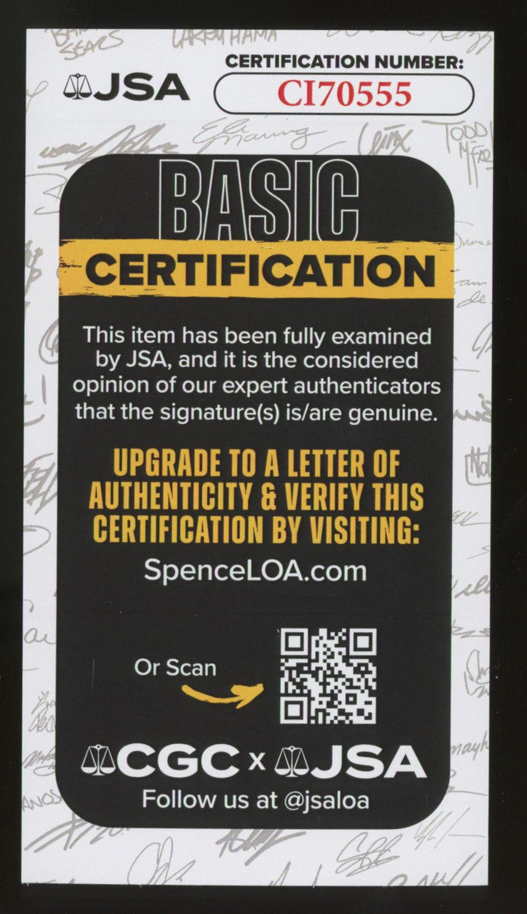 1980 Topps First Base Willie Stargell Signed Autographed Card #1 JSA Cert