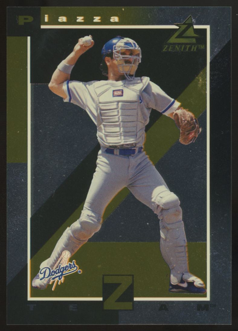 1998 Zenith Mike Piazza Gold Z Team #3