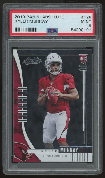 2019 Panini Absolute Kyler Murray RC #126 PSA 9 *191