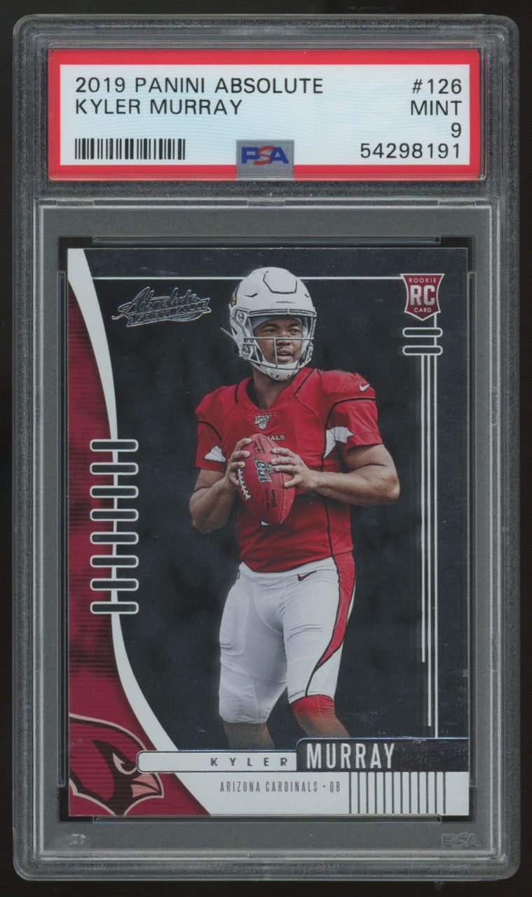 2019 Panini Absolute Kyler Murray RC #126 PSA 9 *191