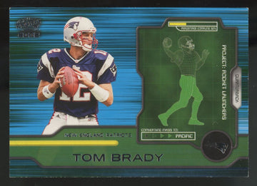 2002 Pacific Tom Brady Rocket Launchers #10