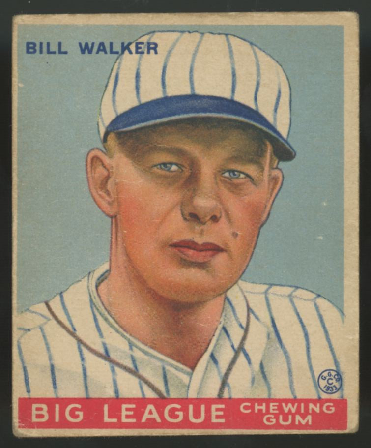 1933 Goudey Bill Walker #94 G/VG