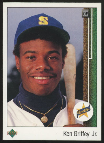 1989 Upper Deck Ken Griffey Jr. RC #1 EX-MT