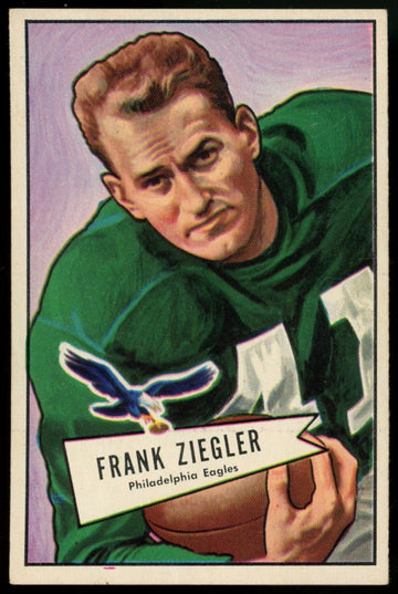 1952 Bowman Large Frank Ziegler #119 EX/MT