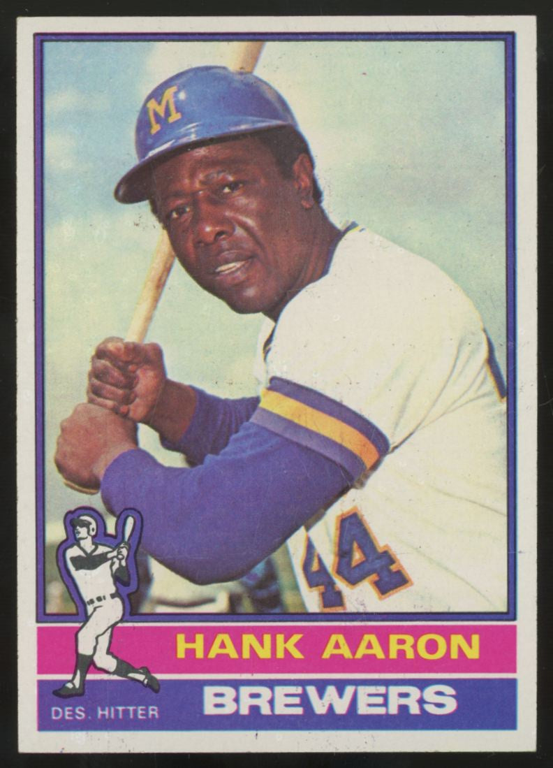 1976 Topps Hank Aaron #550 NM "A"