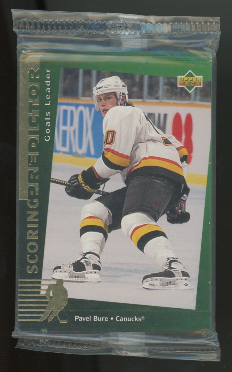 1994-95 Upper Deck Hockey Retail Exchange Goals Leader Factory Sealed Pack