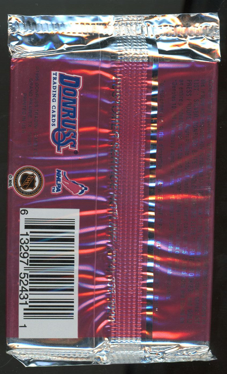 1996-97 Donruss Hockey Lot of 10 Sealed Packs + 2 1999-00 MVP Packs