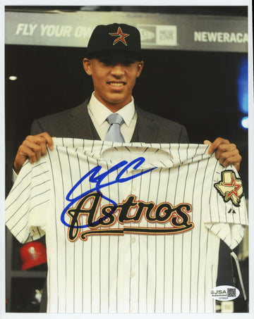 Carlos Correa Signed Autographed 8x10 Photo JSA *929