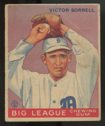1933 Goudey Victor Sorrell #15 F/G (MK)