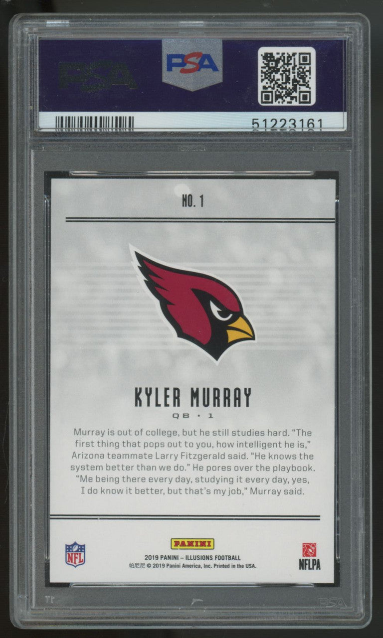 2019 Panini Illusions Kyler Murray RC Retail #1 PSA 9