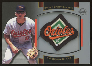 2003 Upper Deck Sweet Spot Cal Ripken Jr. Sweet Spot Classic Logo Patch #P-CR1