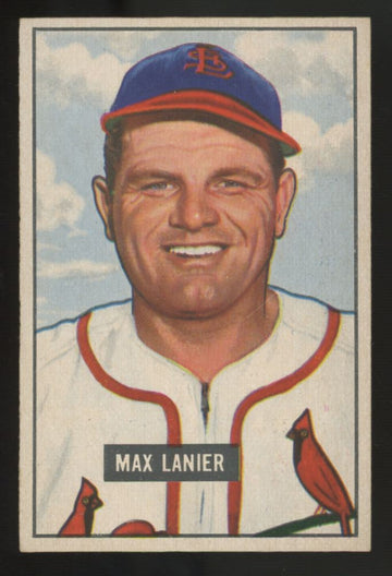 1951 Bowman Max Lanier #230 EX/MT