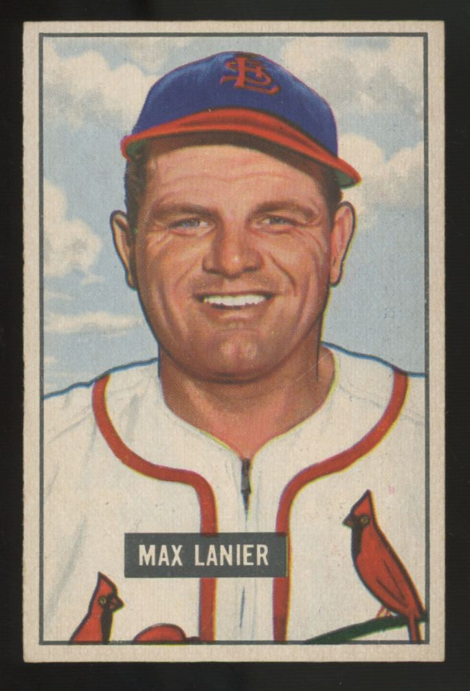 1951 Bowman Max Lanier #230 EX/MT