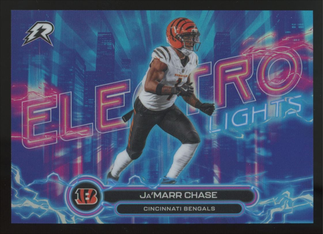 2025 Topps Resurgence Ja'Marr Chase Electro Lights SSP #EL-2