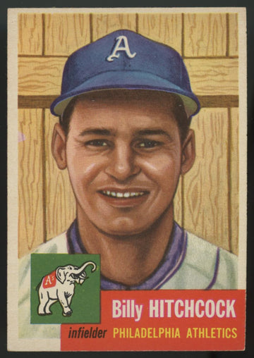 1953 Topps Billy Hitchcock #17 EX/MT