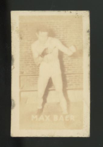 1948 Topps Magic Max Baer Boxing Champions #13 Poor