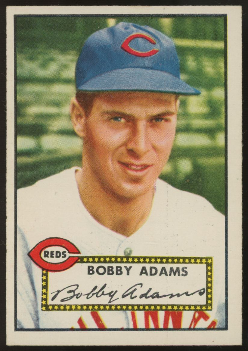 1952 Topps Bobby Adams #249 EX+