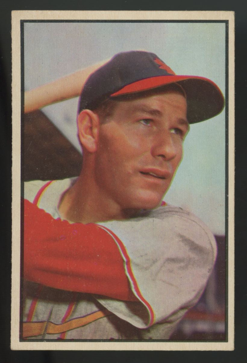 1953 Bowman Color Solly Hemus #85 EX