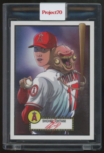 2021 Topps Project 70 Shohei Ohtani 1952 Design #566