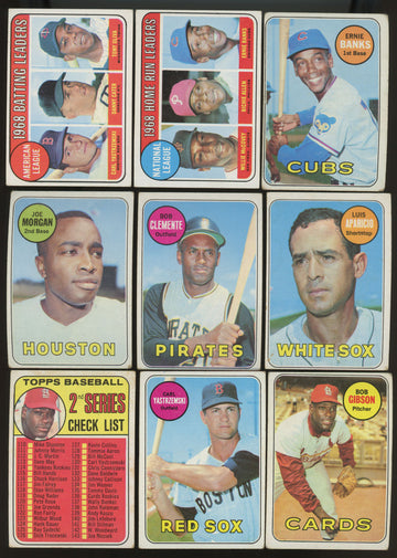 1969 Topps Baseball Near Complete Set (631/664) VG-EX