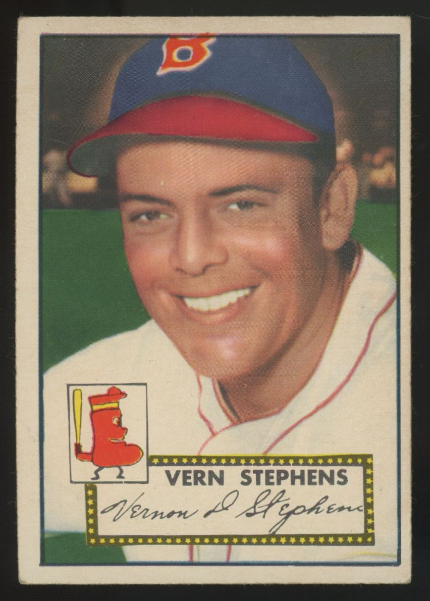 1952 Topps Vern Stephens RC #84 VG/EX
