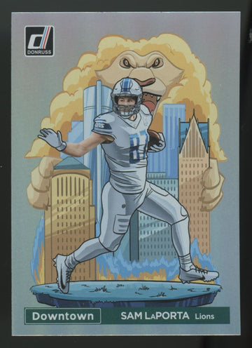 2024 Donruss Sam LaPorta Downtown SSP #6 *Top Edge*