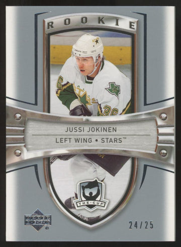 2005-06 Upper Deck The Cup Jussi Jokinen RC Platinum /25 #112