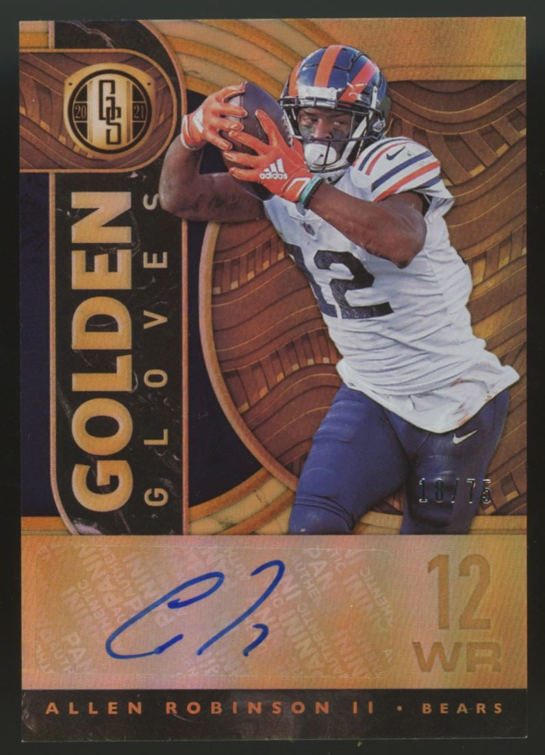 2021 Gold Standard Allen Robinson Golden Gloves Auto /75 #GGL-ARO